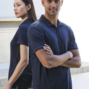 Mens Dart Short Sleeve Polo - P419MS